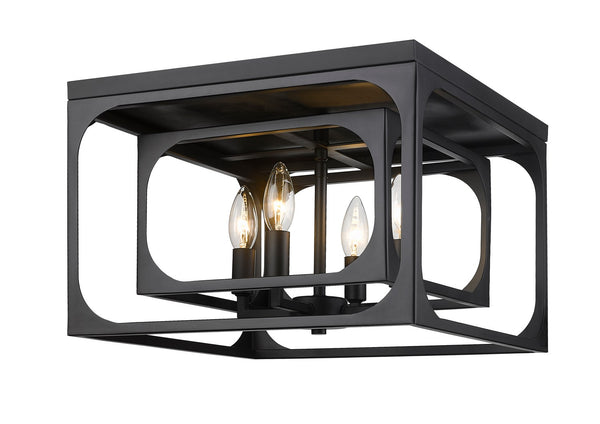 Easton Outdoor (Damp) Flush Mount Ceiling Light by Z-Lite