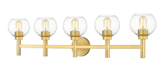 Buy brushed-gold-with-clear-glass Sutton Vanity by Z-Lite