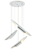 Stylus Chandelier by Matteo Lighting