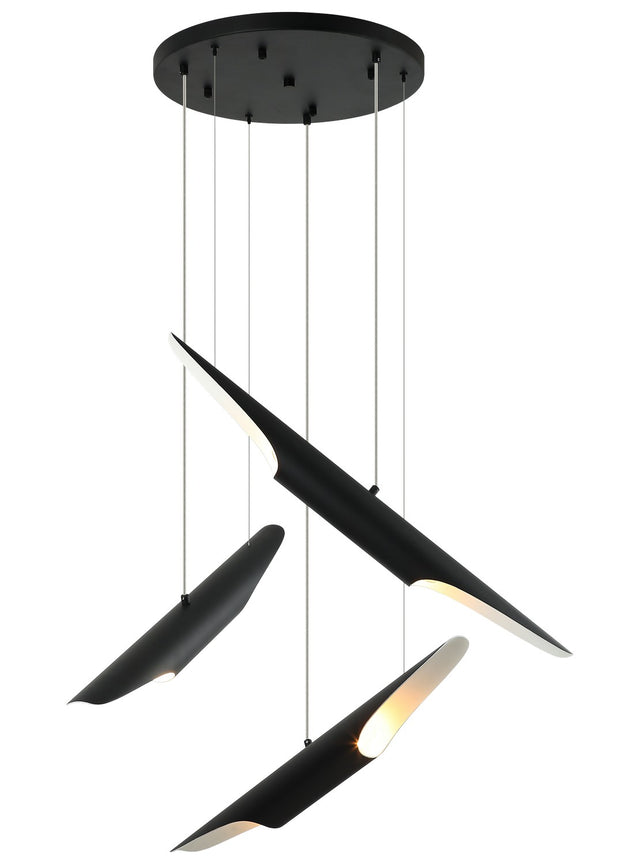 Stylus Chandelier by Matteo Lighting