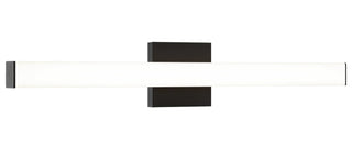 Buy matte-black-with-white-acrylic-glass Karadene Vanity by Matteo Lighting