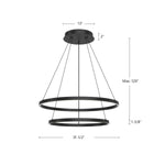 Kuzco Lighting-CH87232-BK|ALT|1
