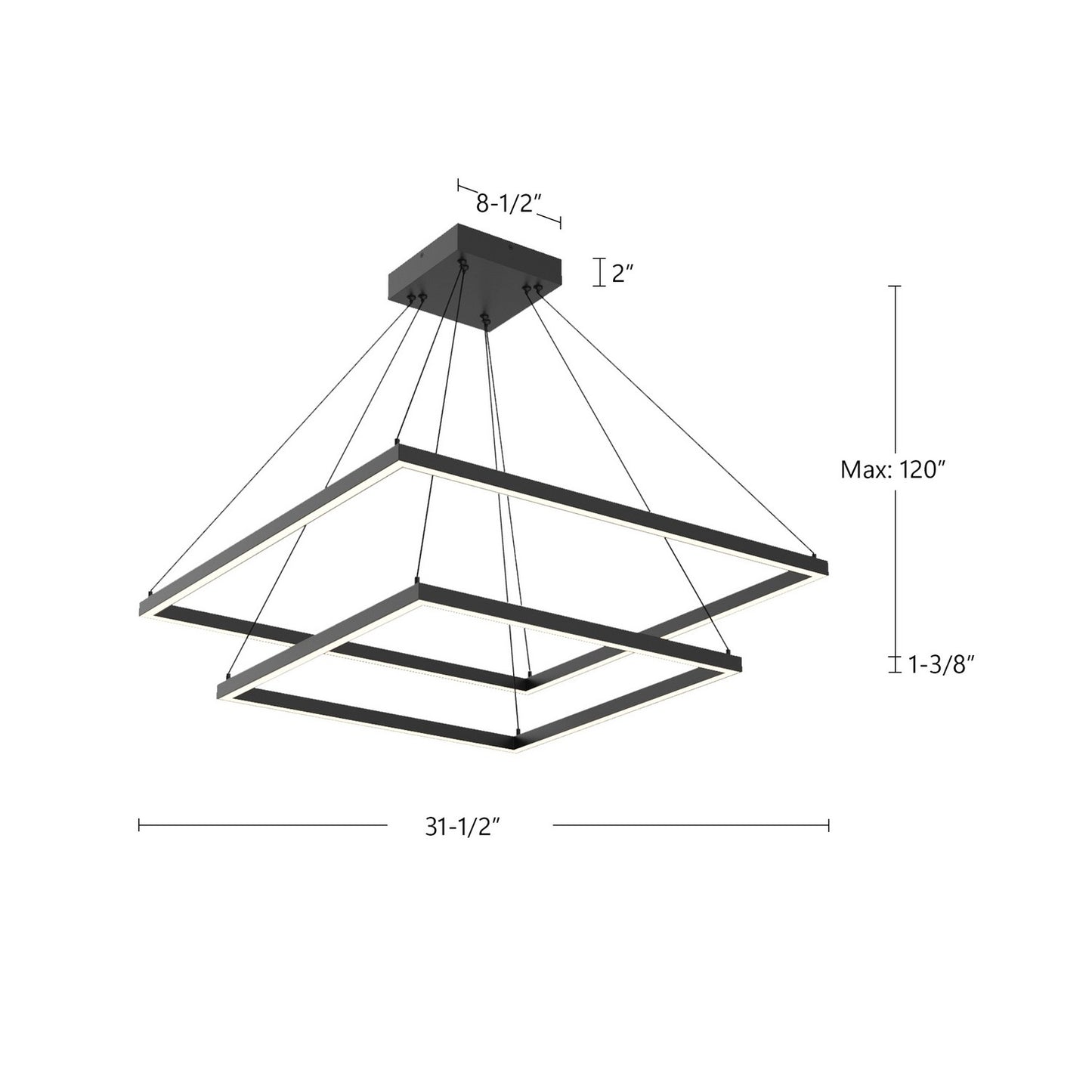 Kuzco Lighting-CH88232-BK|ALT|1