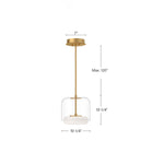 Kuzco Lighting-PD70610-CL/BG|ALT|1