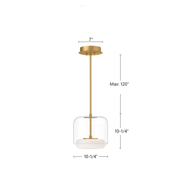 Kuzco Lighting-PD70610-CL/BG|ALT|1