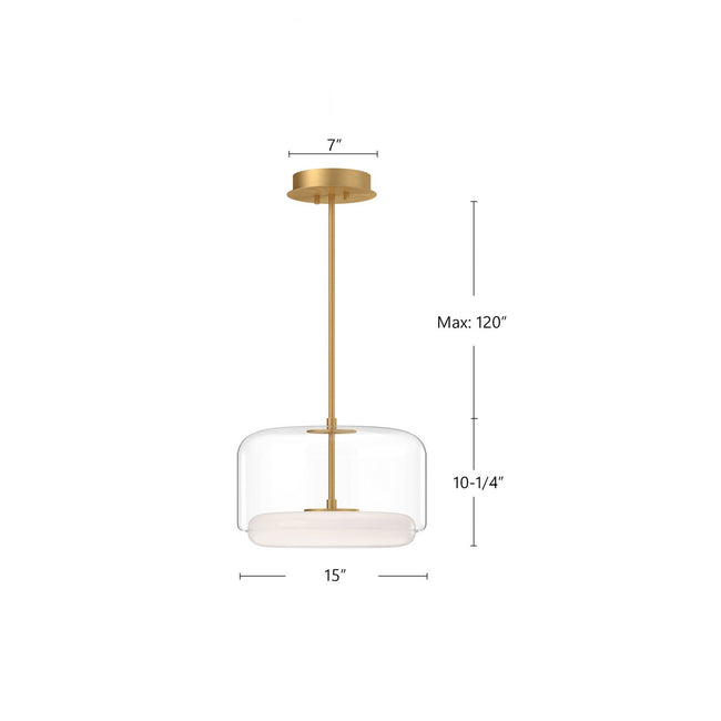 Kuzco Lighting-PD70615-CL/BG|ALT|1