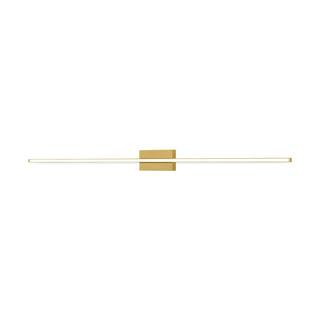 Buy brushed-gold-with-white-acrylic-diffuser-glass Vega Minor Sconce by Kuzco Lighting