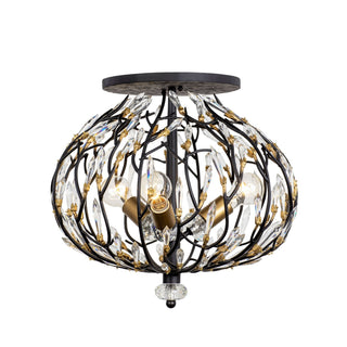 Bask Semi-Flush Mount Ceiling Light by Varaluz