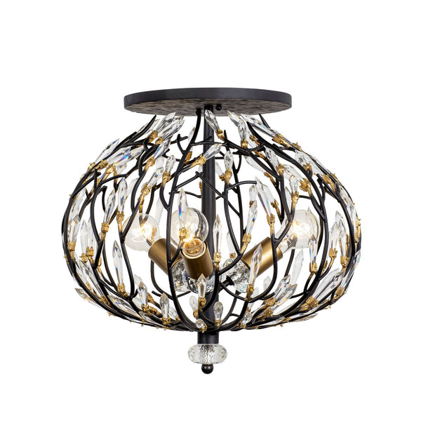 Bask Semi-Flush Mount Ceiling Light by Varaluz