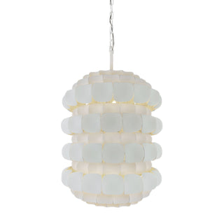 Buy matte-white Swoon Outdoor (Damp) Pendant by Varaluz