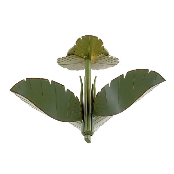Banana Leaf Semi Flush Mount Light by Varaluz