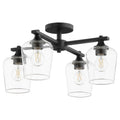 Veno Outdoor (Damp) Ceiling Light by Quorum