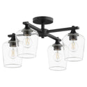 Veno Outdoor (Damp) Ceiling Mount Light by Quorum