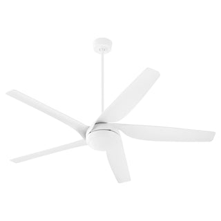 Buy studio-white-finish-with-studio-white-blades Fury Outdoor (Damp) Ceiling Fan by Quorum
