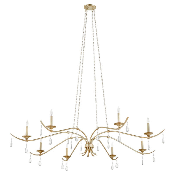 Lorelei Outdoor (Damp) Chandelier by Quorum
