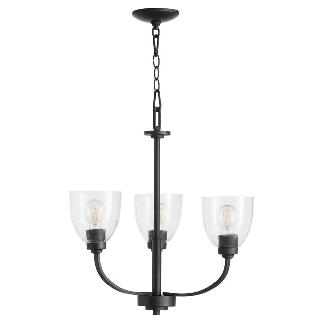 Reyes Outdoor (Damp) Chandelier by Quorum