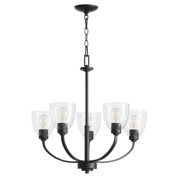 Reyes Outdoor (Damp) Chandelier by Quorum