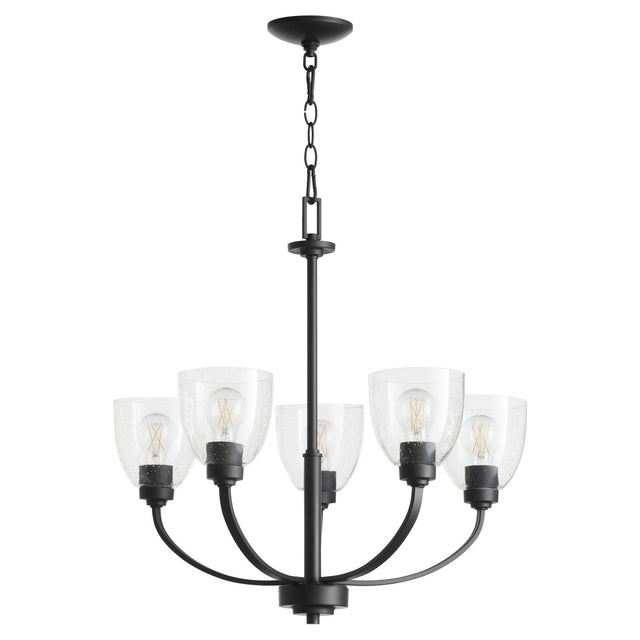 Reyes Outdoor (Damp) Chandelier by Quorum