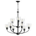 Reyes Outdoor (Damp) Chandelier by Quorum
