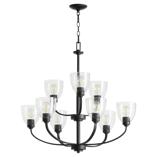 Reyes Outdoor (Damp) Chandelier by Quorum