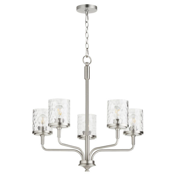 Starky Outdoor (Damp) Chandelier by Quorum
