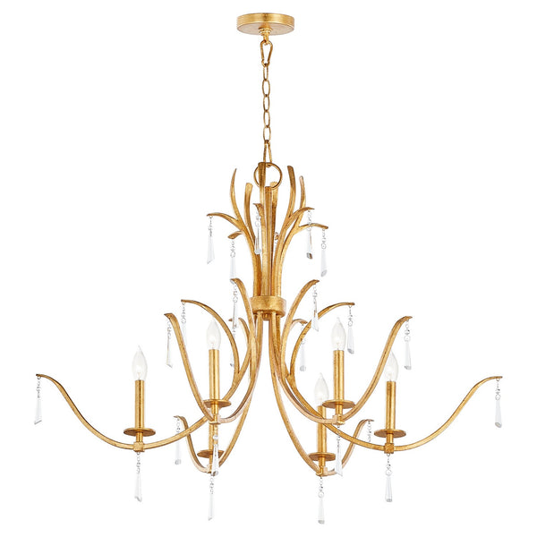 Majesty Outdoor (Damp) Chandelier by Quorum