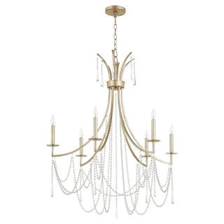 Malin Outdoor (Damp) Chandelier by Quorum