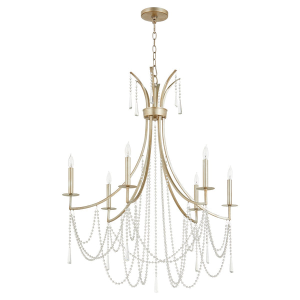 Malin Outdoor (Damp) Chandelier by Quorum