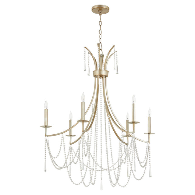 Malin Outdoor (Damp) Chandelier by Quorum