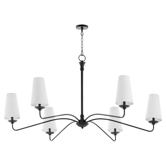 Euphora Outdoor (Damp) Chandelier by Quorum