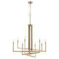 Bolero Outdoor (Damp) Chandelier by Quorum