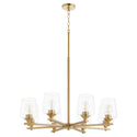 Veno Outdoor (Damp) Chandelier by Quorum