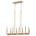 Tempo Outdoor (Damp) Chandelier by Quorum