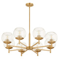Lyon Outdoor (Damp) Chandelier by Quorum