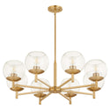 Lyon Outdoor (Damp) Chandelier by Quorum