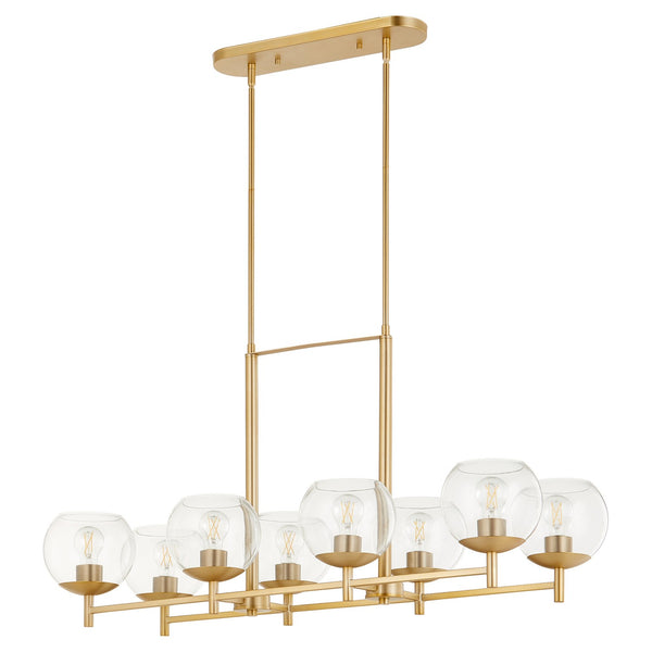 Lyon Outdoor (Damp) Chandelier by Quorum