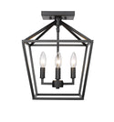 Semi Flush Mount Light by Millennium