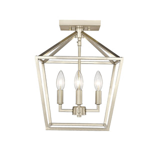 Buy modern-gold Semi Flush Mount Light by Millennium