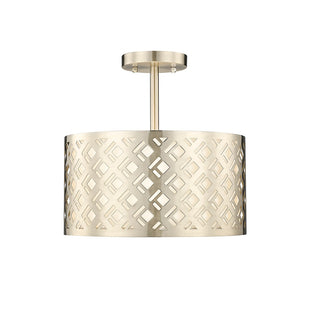 Buy modern-gold Gracelan Flush Mount Ceiling Light by Millennium