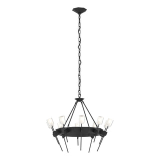 Buy black Echo Chandelier by Hubbardton Forge