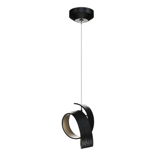 Buy black Riza Pendant by Hubbardton Forge