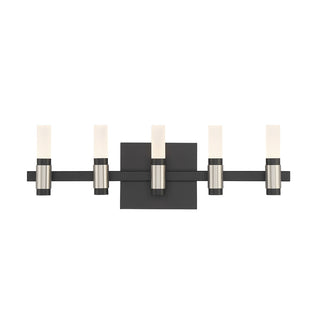 Buy silver-black Albany Vanity by Eurofase