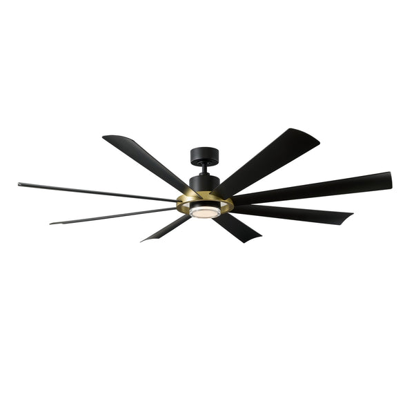 8-Blades Aura Outdoor (Wet) Ceiling Fan with Light by Modern Forms Fans
