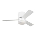 Era Outdoor (Damp) Hugger Ceiling Fan with Light by Generation Lighting