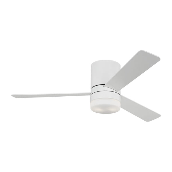 3-Blades Era Outdoor (Damp) Hugger Ceiling Fan with Light by Generation Lighting