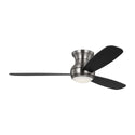 3-Blades Orbis Outdoor (Damp) Hugger Ceiling Fan with Light by Generation Lighting