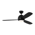 3-Blades Orbis Outdoor (Damp) Ceiling Fan with Light by Generation Lighting