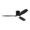 3-Blades Collins Outdoor (Damp) Hugger Ceiling Fan with Light by Visual Comfort Fan