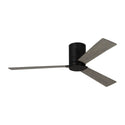 3-Blades Rozzen Outdoor (Damp) Hugger Ceiling Fan (Light Kit Available) by Visual Comfort Fan