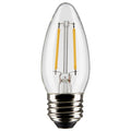 Torpedo 3 Watt E26 B11 120.00V LED 2700k Light Bulb by Satco